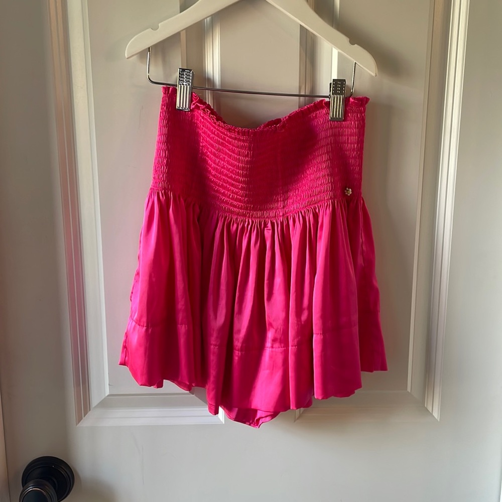 Natural Life Daisy Skort - Hot Pink
